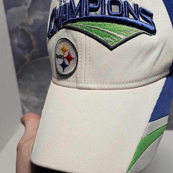 NFL Onfield Reebok Super Bowl XLIII Champs PIT Hat - Picture 3 of 14